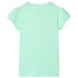 Kinder-T-Shirt Knallgrün 140 Kinder-T-Shirt Knallgrün 140
