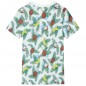 Kinder-Kurzarmshirt Mehrfarbig 140 Kinder-Kurzarmshirt Mehrfarbig 140