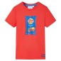 Kinder-Kurzarmshirt Rot 104 Kinder-Kurzarmshirt Rot 104