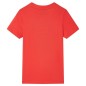 Kinder-Kurzarmshirt Rot 104 Kinder-Kurzarmshirt Rot 104