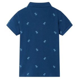 Kinder-Poloshirt Dunkelblau 140