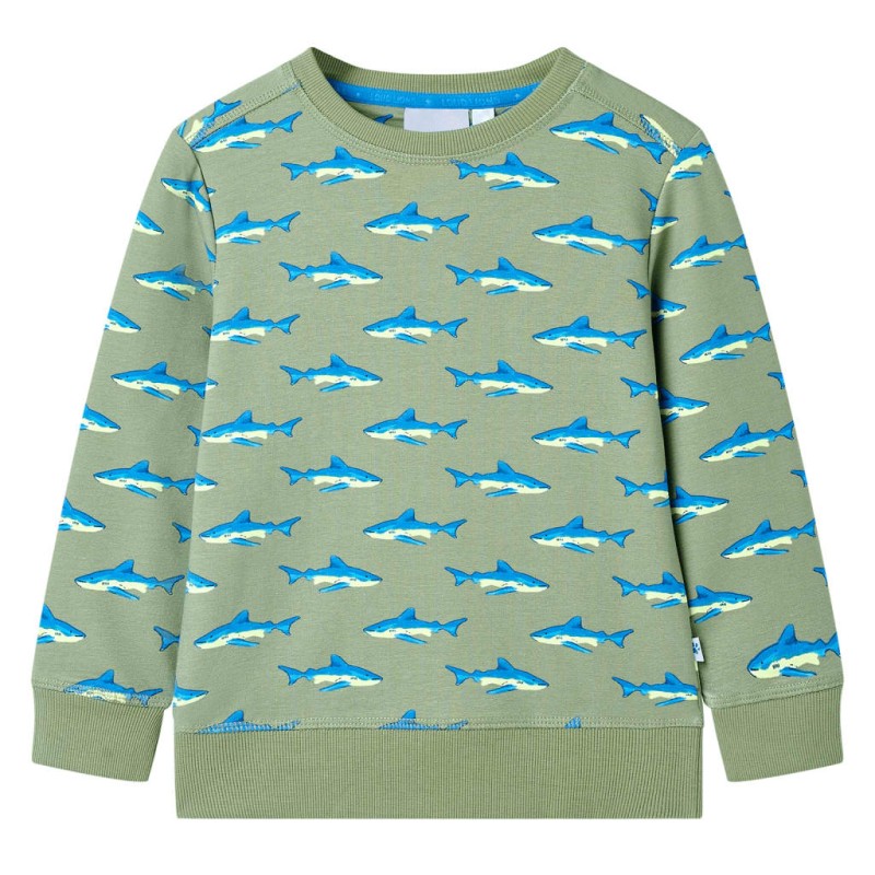 Kinder-Sweatshirt Helles Khaki 92 Kinder-Sweatshirt Helles Khaki 92
