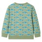 Kinder-Sweatshirt Helles Khaki 116 Kinder-Sweatshirt Helles Khaki 116