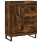 Highboard Räuchereiche 69,5x34x180 cm Holzwerkstoff Highboard Räuchereiche 69,5x34x180 cm Holzwerkstoff