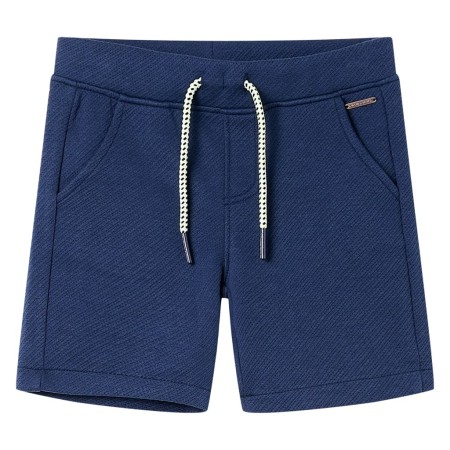 Kindershorts mit Kordelzug Dunkelblau 128