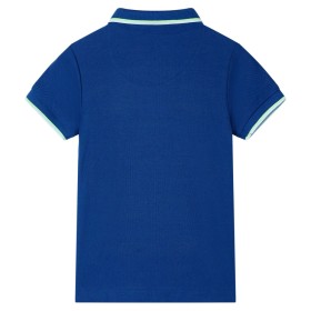 Kinder-Poloshirt Dunkelblau 116
