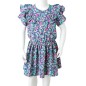 Kinderkleid mit Rüschenärmeln Kobaltblau 116 Kinderkleid mit Rüschenärmeln Kobaltblau 116