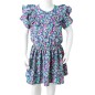 Kinderkleid mit Rüschenärmeln Kobaltblau 140 Kinderkleid mit Rüschenärmeln Kobaltblau 140
