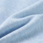 Kinder-Sweatshirt Hellblau Melange 128 Kinder-Sweatshirt Hellblau Melange 128