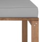 Outdoor-Ecksofa Paletten mit Kissen in Grau Outdoor-Ecksofa Paletten mit Kissen in Grau