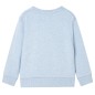 Kinder-Sweatshirt Hellblau Melange 104 Kinder-Sweatshirt Hellblau Melange 104
