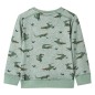 Kinder-Sweatshirt Hellkhaki Melange 104 Kinder-Sweatshirt Hellkhaki Melange 104