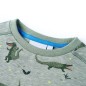 Kinder-Sweatshirt Hellkhaki Melange 104 Kinder-Sweatshirt Hellkhaki Melange 104