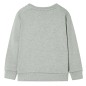 Kinder-Sweatshirt Hellkhaki Melange 128 Kinder-Sweatshirt Hellkhaki Melange 128