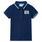 Kinder-Poloshirt Marineblau 116 Kinder-Poloshirt Marineblau 116