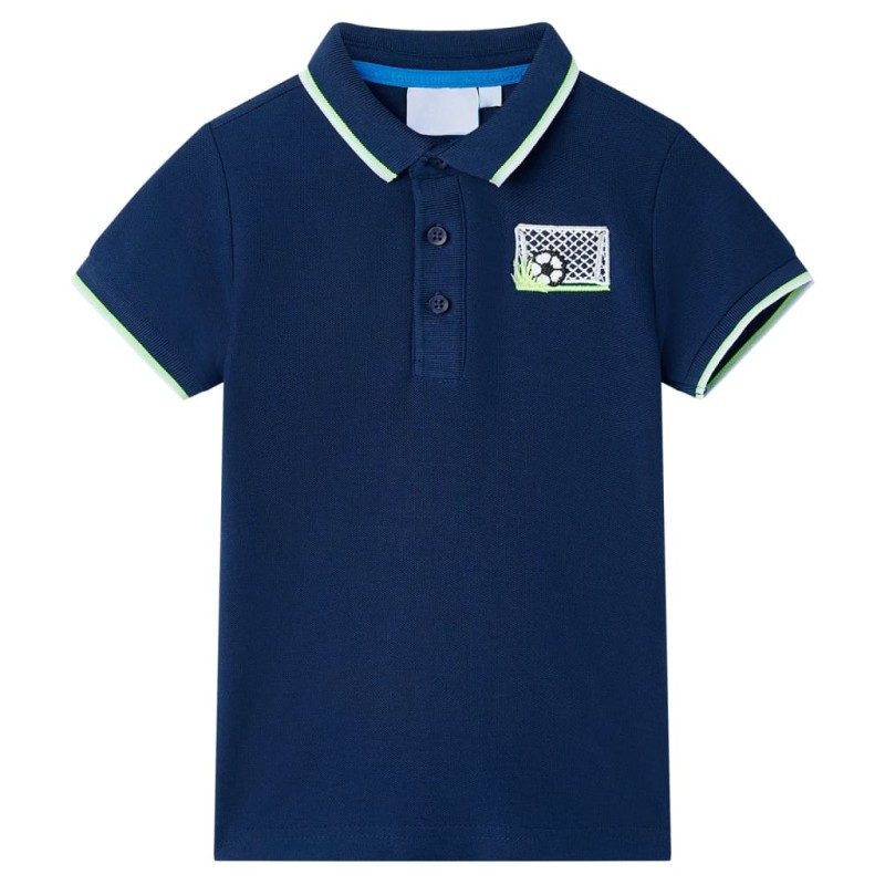 Kinder-Poloshirt Marineblau 140 Kinder-Poloshirt Marineblau 140