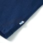 Kinder-T-Shirt Blau und Marineblau 116 Kinder-T-Shirt Blau und Marineblau 116