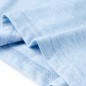 Kinder-T-Shirt Hellblau Melange 92 Kinder-T-Shirt Hellblau Melange 92