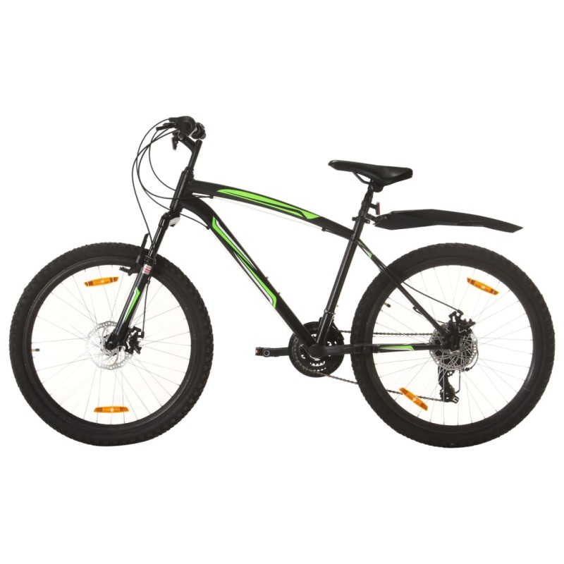 Mountainbike 21 Gang 26 Zoll Rad 46 cm Schwarz Mountainbike 21 Gang 26 Zoll Rad 46 cm Schwarz