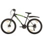 Mountainbike 21 Gang 26 Zoll Rad 46 cm Schwarz Mountainbike 21 Gang 26 Zoll Rad 46 cm Schwarz