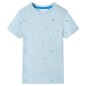 Kinder-T-Shirt Hellblau 104 Kinder-T-Shirt Hellblau 104