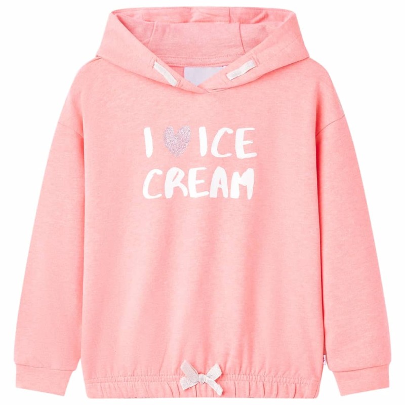 Kinder-Kapuzenpullover Hellrosa 140 Kinder-Kapuzenpullover Hellrosa 140