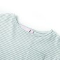 Kinderkleid mit Rüschenärmeln Minzgrün 116 Kinderkleid mit Rüschenärmeln Minzgrün 116