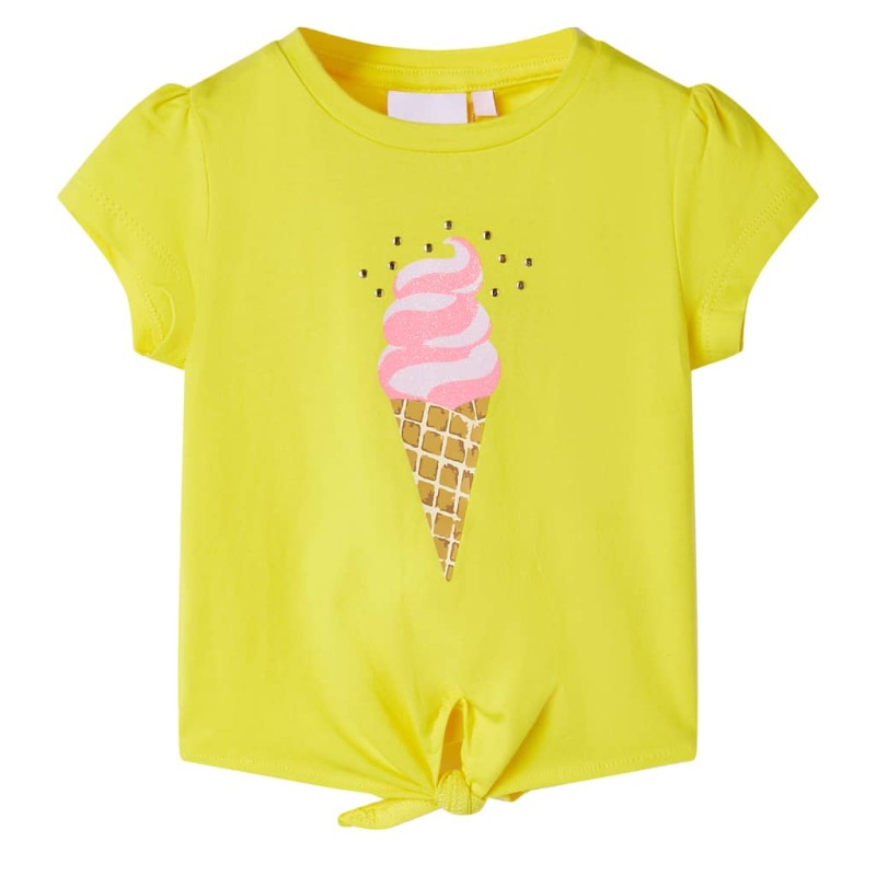 Kinder-T-Shirt Gelb 140 Kinder-T-Shirt Gelb 140