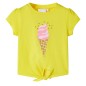 Kinder-T-Shirt Gelb 140 Kinder-T-Shirt Gelb 140