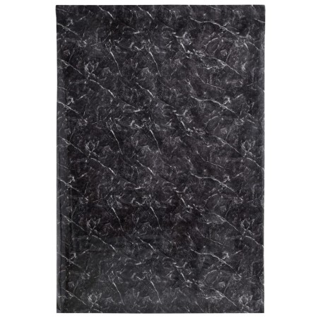 vidaXL Möbelfolie Selbstklebend Marmor-Optik Schwarz 90x500 cm PVC