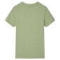 Kinder-T-Shirt Helles Khaki 92 Kinder-T-Shirt Helles Khaki 92