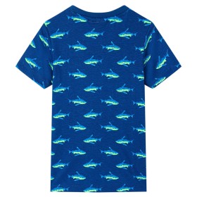 Kinder-T-Shirt Dunkelblau 104