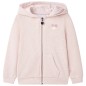 Kinder-Kapuzenpullover mit Reißverschluss Hellrosa 116 Kinder-Kapuzenpullover mit Reißverschluss Hellrosa 116