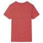 Kinder-T-Shirt Paprikarot 104 Kinder-T-Shirt Paprikarot 104