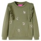Kinder-Sweatshirt Khaki 116 Kinder-Sweatshirt Khaki 116