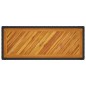 vidaXL Garten-Beistelltisch mit Holzplatte Schwarz Poly Rattan vidaXL Garten-Beistelltisch mit Holzplatte Schwarz Poly Rattan
