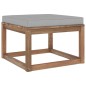3-tlg. Garten-Lounge-Set aus Paletten mit Kissen Kiefernholz 3-tlg. Garten-Lounge-Set aus Paletten mit Kissen Kiefernholz