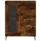 Highboard Räuchereiche 69,5x34x180 cm Holzwerkstoff Highboard Räuchereiche 69,5x34x180 cm Holzwerkstoff