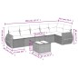 vidaXL 7-tlg. Garten-Sofagarnitur mit Kissen Beige Poly Rattan vidaXL 7-tlg. Garten-Sofagarnitur mit Kissen Beige Poly Rattan