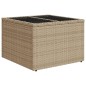 vidaXL 7-tlg. Garten-Sofagarnitur mit Kissen Beige Poly Rattan vidaXL 7-tlg. Garten-Sofagarnitur mit Kissen Beige Poly Rattan