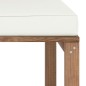 Outdoor-Ecksofa Paletten mit Kissen in Creme Outdoor-Ecksofa Paletten mit Kissen in Creme