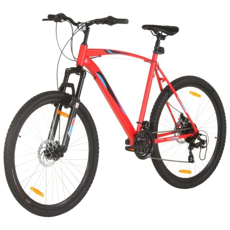 Mountainbike 21 Gang 29 Zoll Rad 58 cm Rahmen Rot