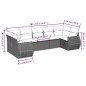 vidaXL 7-tlg. Garten-Sofagarnitur mit Kissen Beige Poly Rattan vidaXL 7-tlg. Garten-Sofagarnitur mit Kissen Beige Poly Rattan
