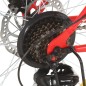 vidaXL Mountainbike 21 Gang 27,5 Zoll Rad 42 cm Rot vidaXL Mountainbike 21 Gang 27,5 Zoll Rad 42 cm Rot