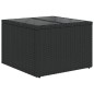 vidaXL 11-tlg. Garten-Sofagarnitur mit Kissen Schwarz Poly Rattan vidaXL 11-tlg. Garten-Sofagarnitur mit Kissen Schwarz Poly Rattan