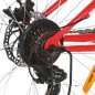 vidaXL Mountainbike 21 Gang 26 Zoll Rad 36 cm Rot vidaXL Mountainbike 21 Gang 26 Zoll Rad 36 cm Rot