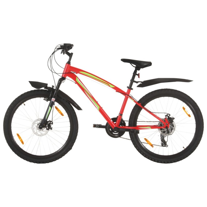 Mountainbike 21 Gang 26 Zoll Rad 42 cm Rot Mountainbike 21 Gang 26 Zoll Rad 42 cm Rot