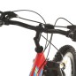 Mountainbike 21 Gang 26 Zoll Rad 49 cm Rot Mountainbike 21 Gang 26 Zoll Rad 49 cm Rot