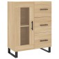 Highboard Sonoma-Eiche 69,5x34x180 cm Holzwerkstoff Highboard Sonoma-Eiche 69,5x34x180 cm Holzwerkstoff