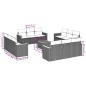 vidaXL 13-tlg. Garten-Sofagarnitur mit Kissen Beige Poly Rattan vidaXL 13-tlg. Garten-Sofagarnitur mit Kissen Beige Poly Rattan